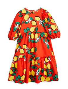 RODINI 2375010142 Red Lemon Dress