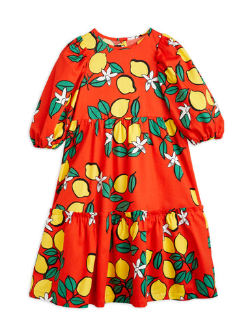 RODINI 2375010142 Red Lemon Dress