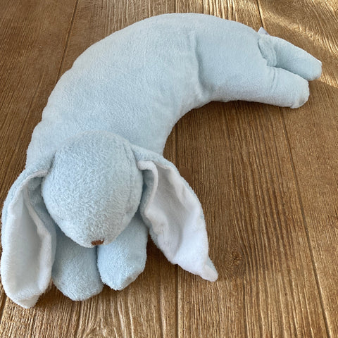 AD Bunny Blue Pillow