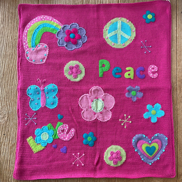 AW 426 Hot Pink Peace Sweater