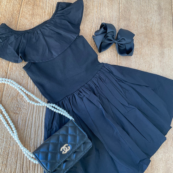 ML Christal Black Dress