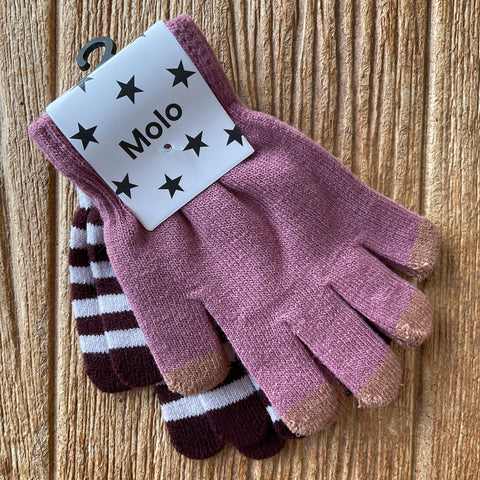 ML Kei Velvet Rose Gloves