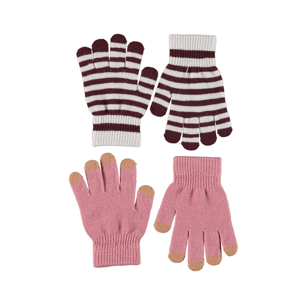 ML Kei Velvet Rose Gloves