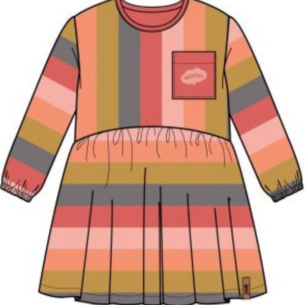 DPD E20J91 048 Stripe Dress