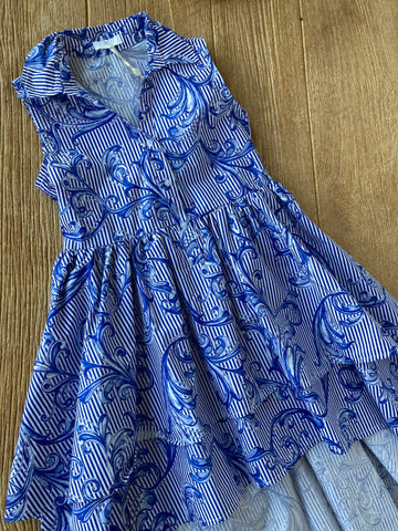 FF FNJDR8328 Blue Dress