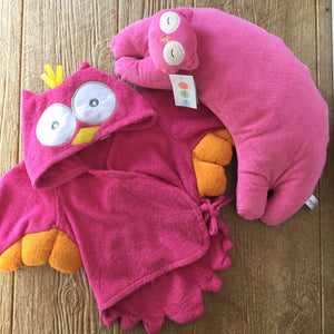 BA Pink Owl Robe