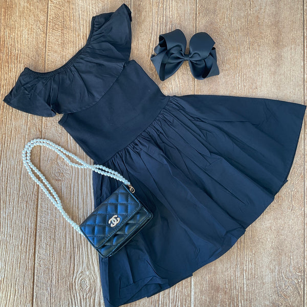 ML Christal Black Dress