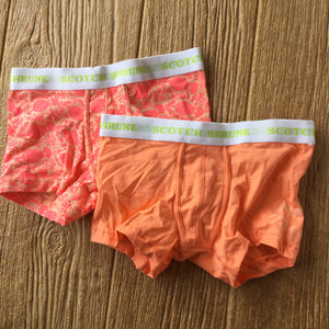 SS 90500 C1 Neon Orange 2Pc Underwear Set