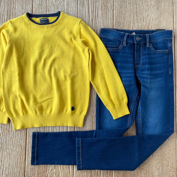 MYL 354 19 Yellow Sweater
