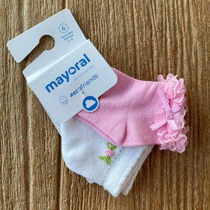 MYL 10176 74 Rose Floral Socks